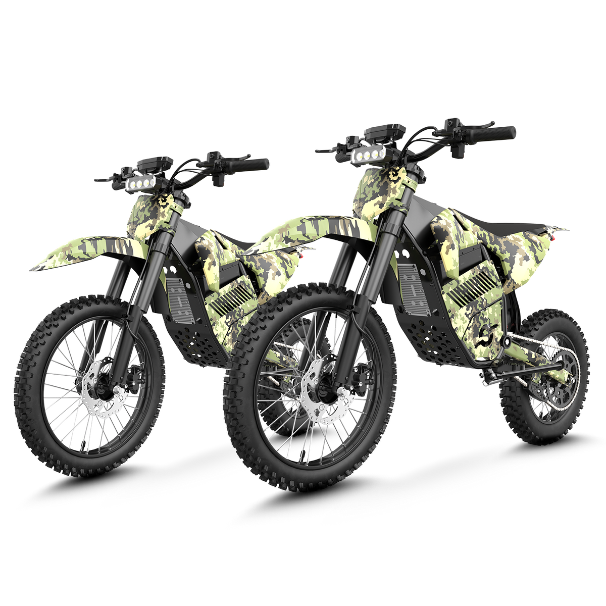 LeonxX1 AMP 2.0 MAX Off-Road Electric Dirt Bike — Two Bike Bundle